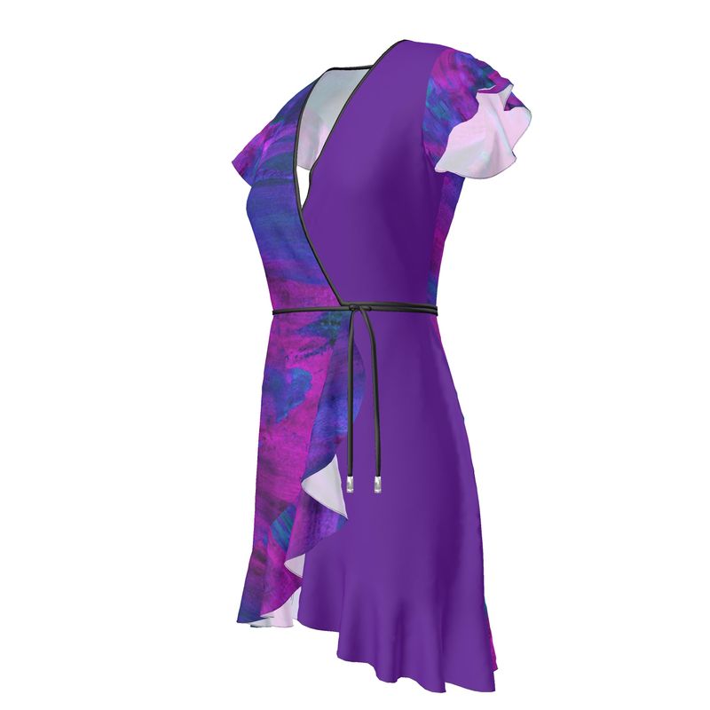 Tea Dress Purple Art