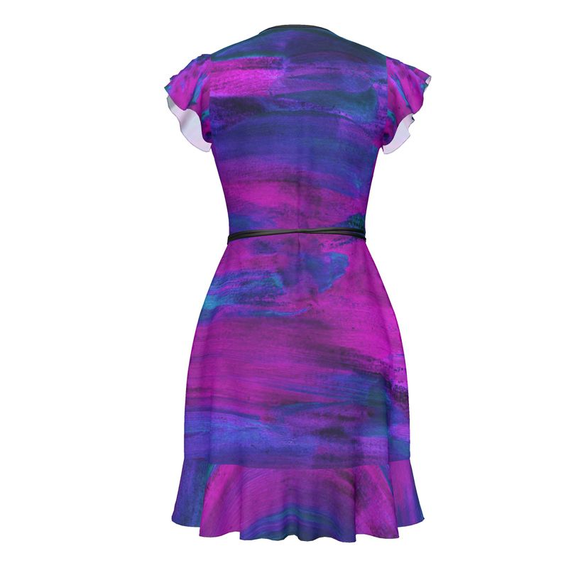 Tea Dress Purple Art