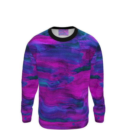 Sweatshirt Purple Art