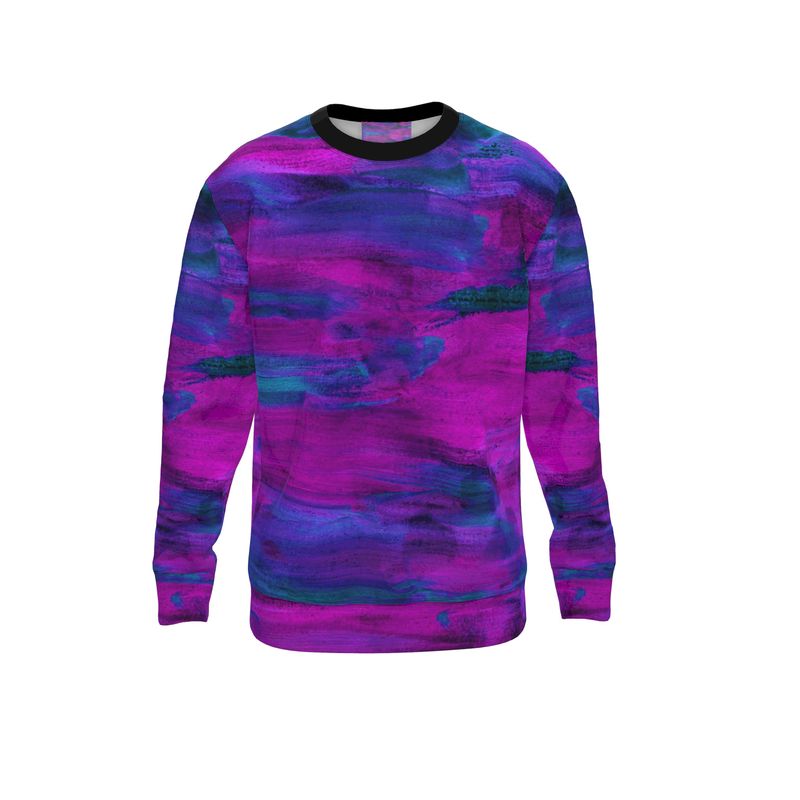 Sweatshirt Purple Art