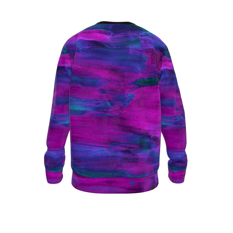 Sweatshirt Purple Art