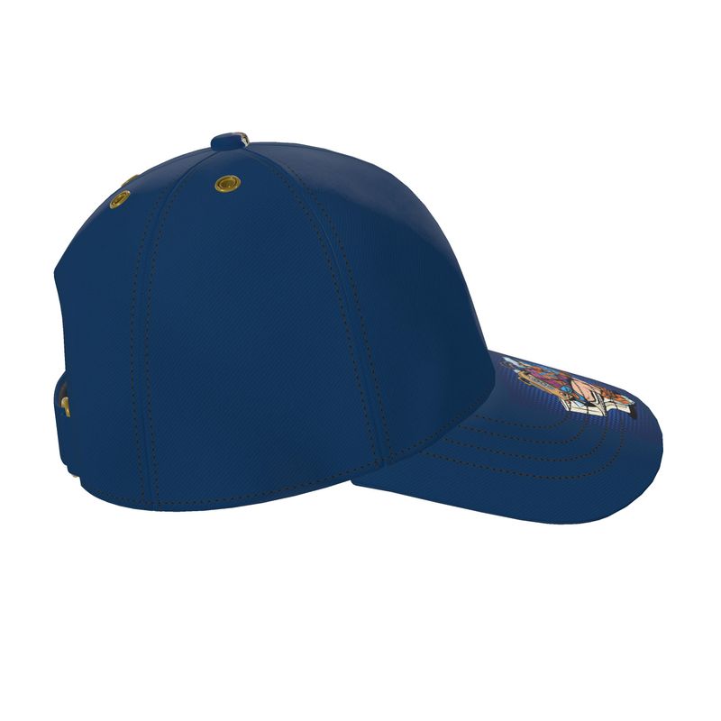 Baseball Cap Midnight-Blue astronaut