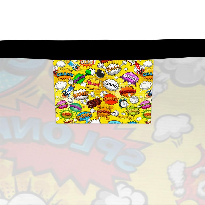 Men's T-Shirt Yellow Pop Art