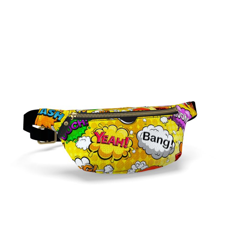 Fanny Pack Yellow Pop Art