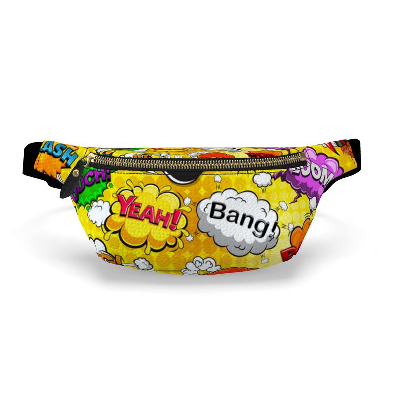 Fanny Pack Yellow Pop Art