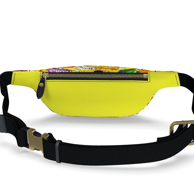 Fanny Pack Yellow Pop Art