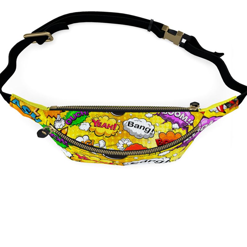 Fanny Pack Yellow Pop Art