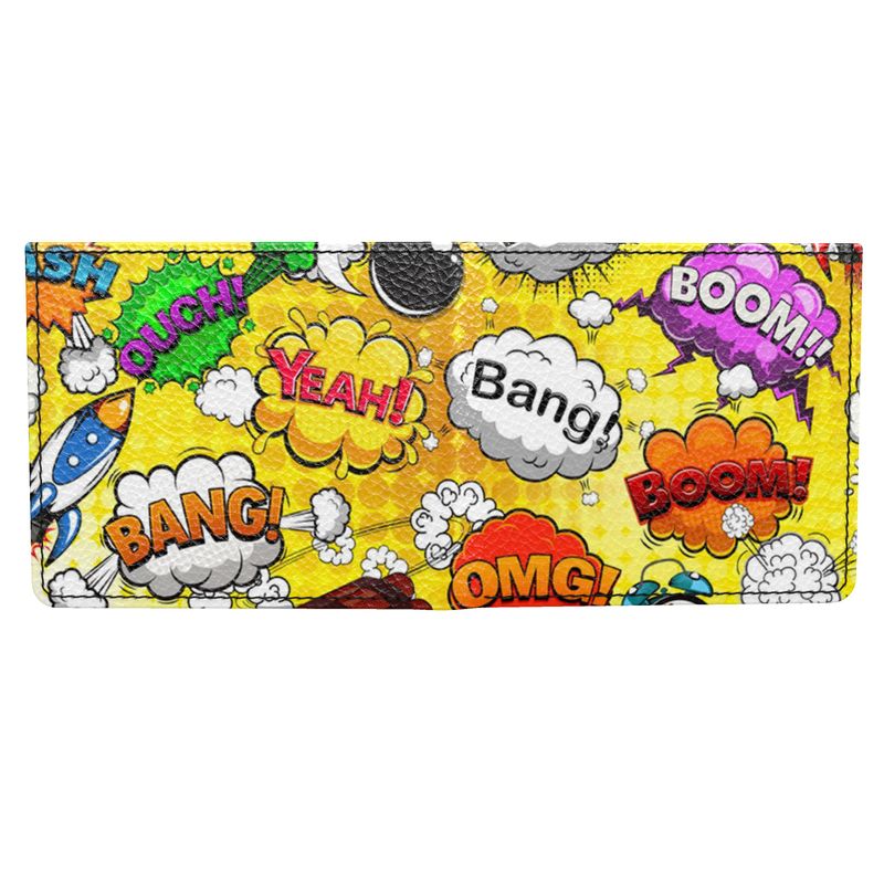 Men's Wallet Yellow Pop Art