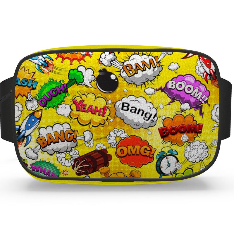 Belt Bag Yellow Pop Art