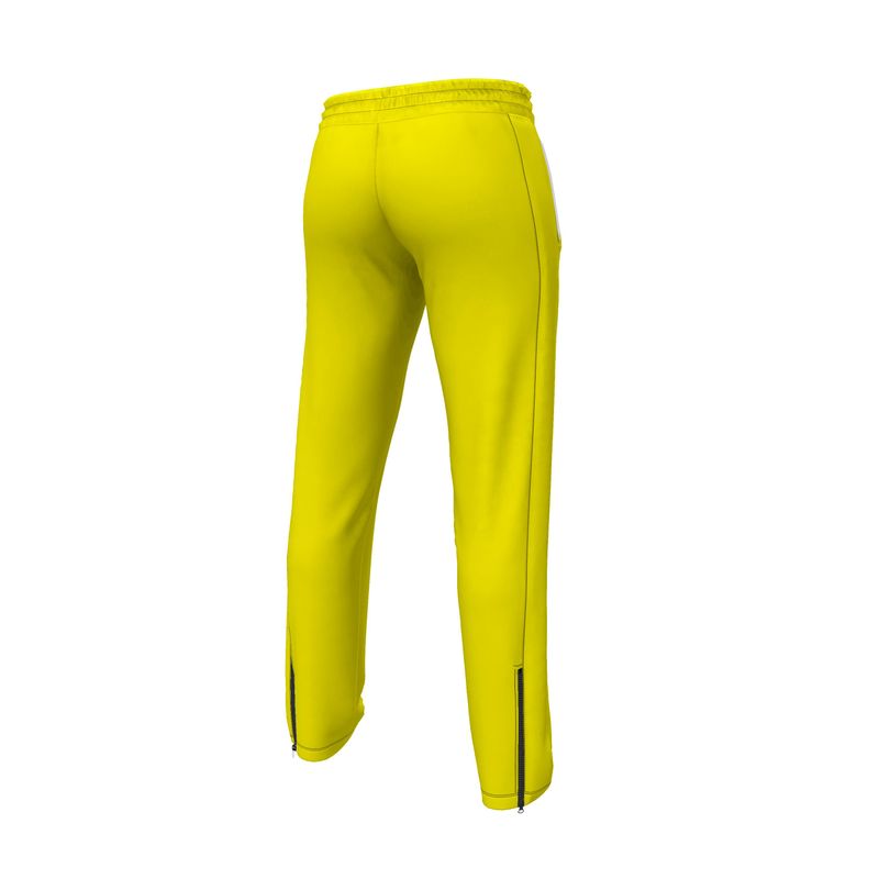 Men's Tracksuit Trousers Bright Yellow