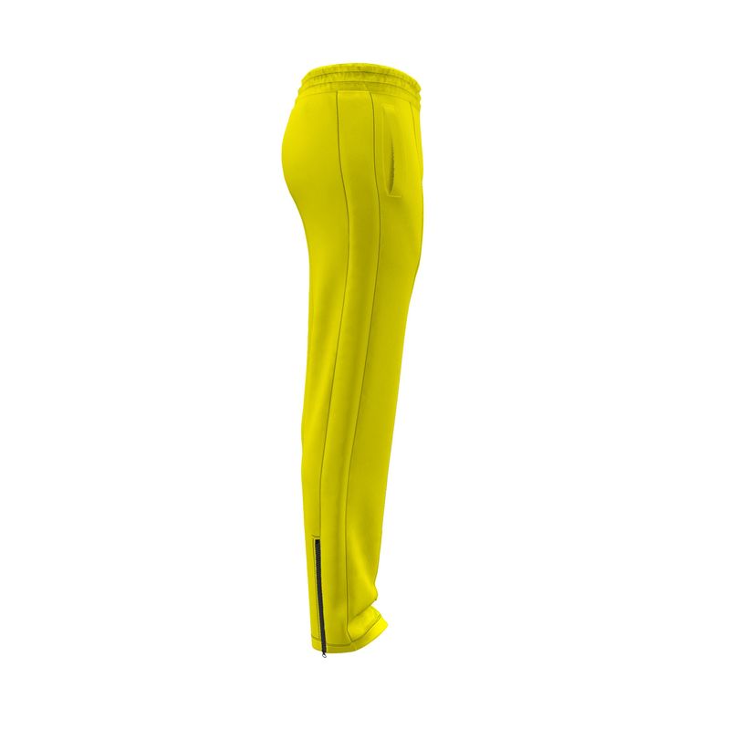 Men's Tracksuit Trousers Bright Yellow