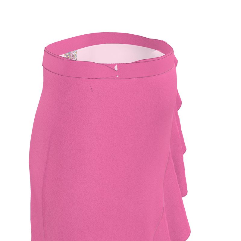 Pink Music Logo, Flounce Skirt.