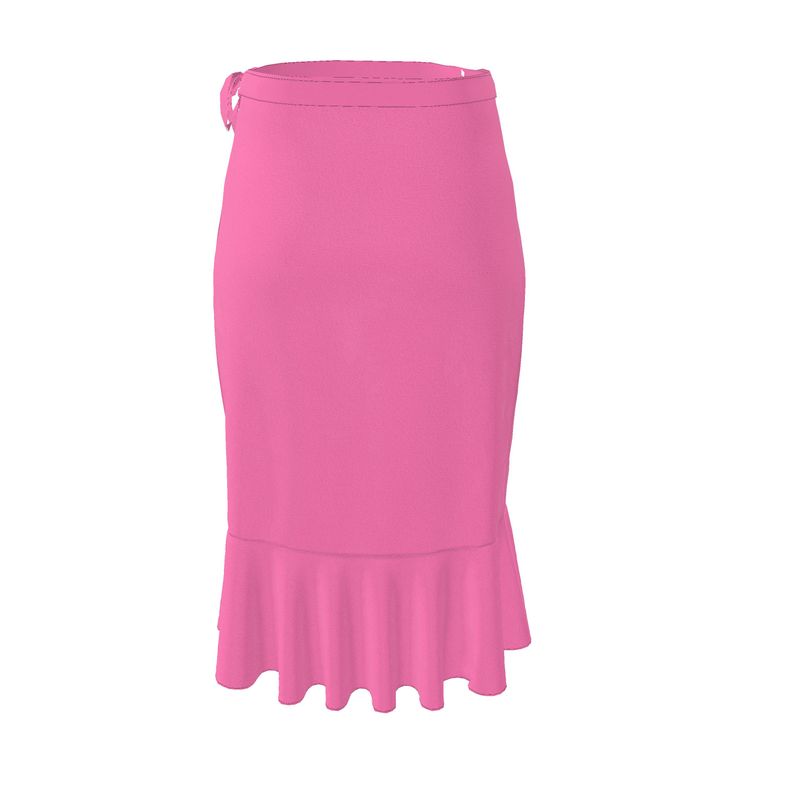 Pink Music Logo, Flounce Skirt.