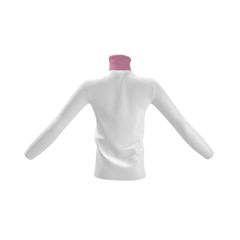 Men's Slim Fit Roll Neck Pink Music Logo