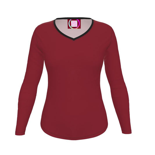 Womens T-Shirt Burgundy Inspired by K.R.