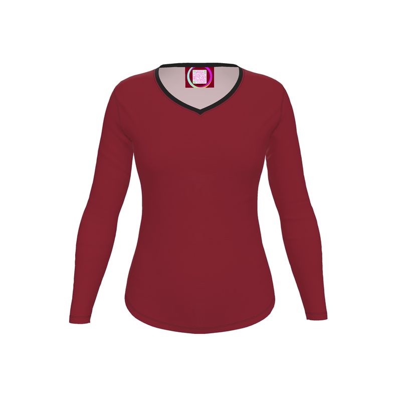 Womens T-Shirt Burgundy Inspired by K.R.