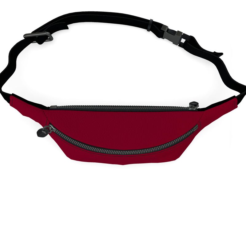 Fanny Pack Burgundy Inspired by K.R.