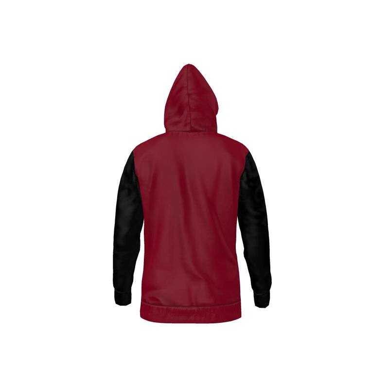 Hoodie Black & Burgundy Inspired by K.R.