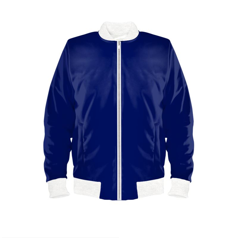 Men's Bomber Jacket Electric Blue