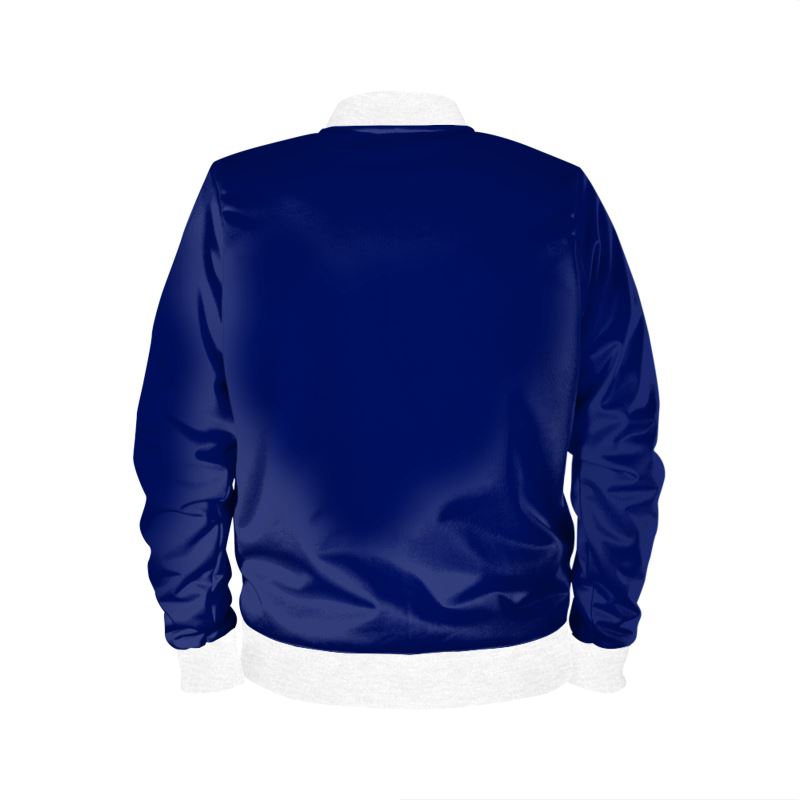 Men's Bomber Jacket Electric Blue