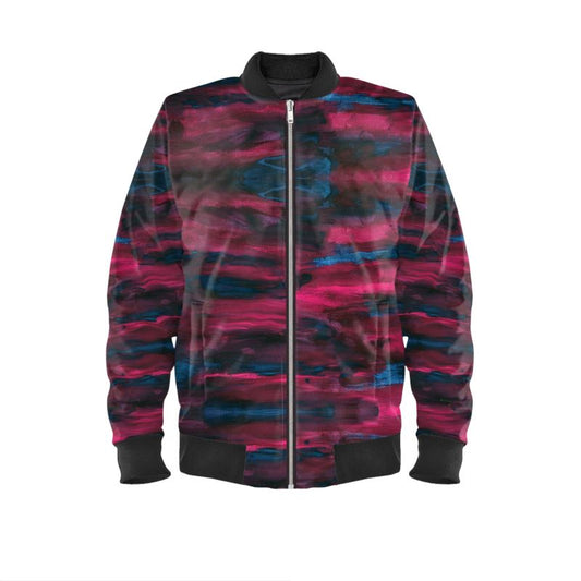 Men's Bomber Jacket Reddish Wall Art