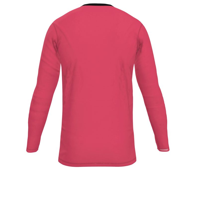 Long-Sleeve, V-Neck T-Shirt, Cabaret Red Collection