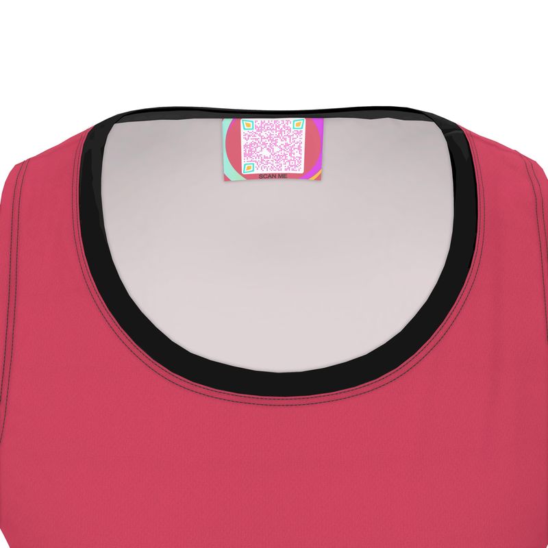 Cut And Sew Vest, Cabaret Red Collection.