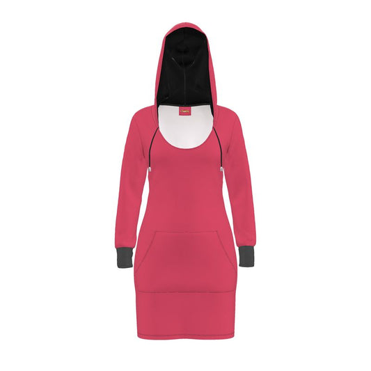 Hoodie Dress, Cabaret Red Collection.