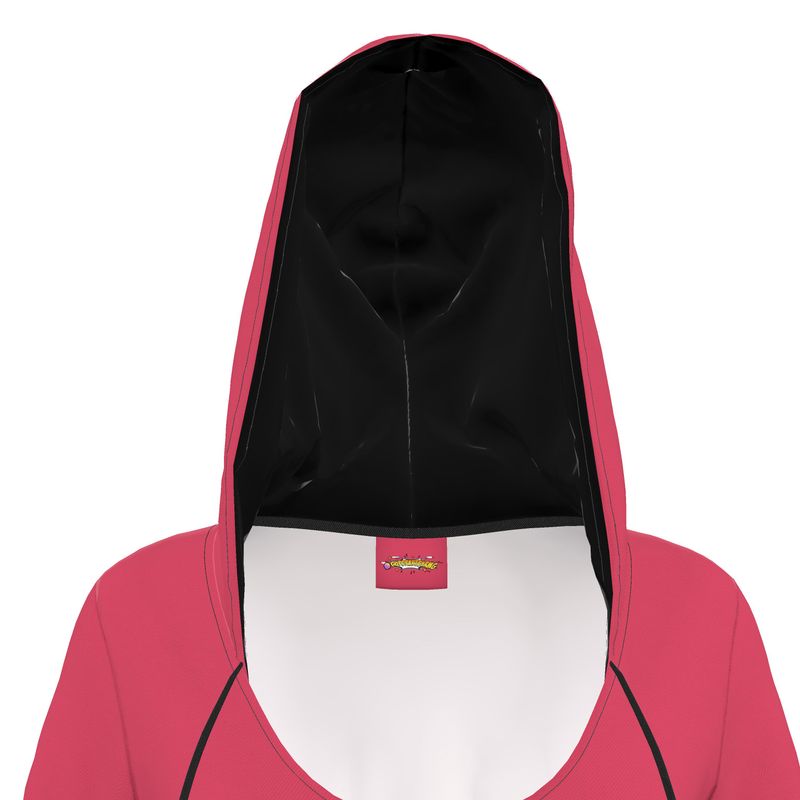Hoodie Dress, Cabaret Red Collection.