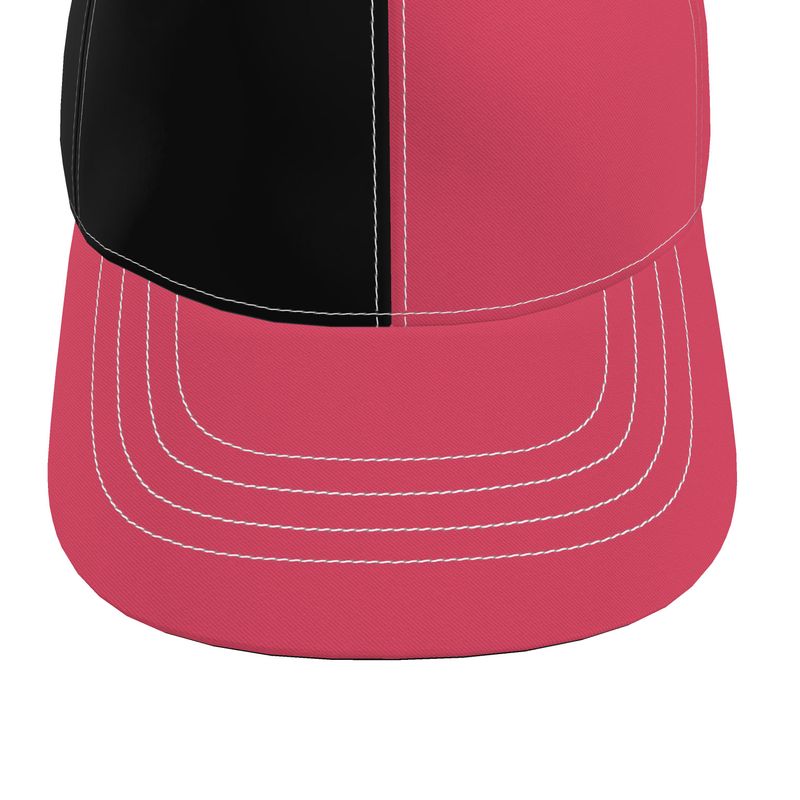 Baseball Cap Cabaret Red & Black.