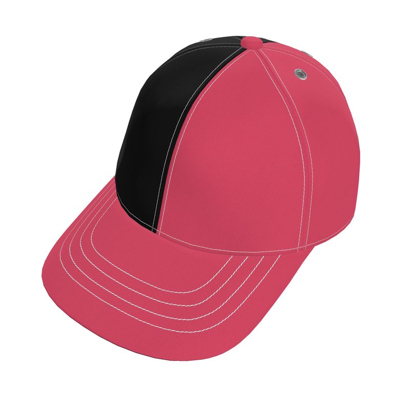 Baseball Cap Cabaret Red & Black.