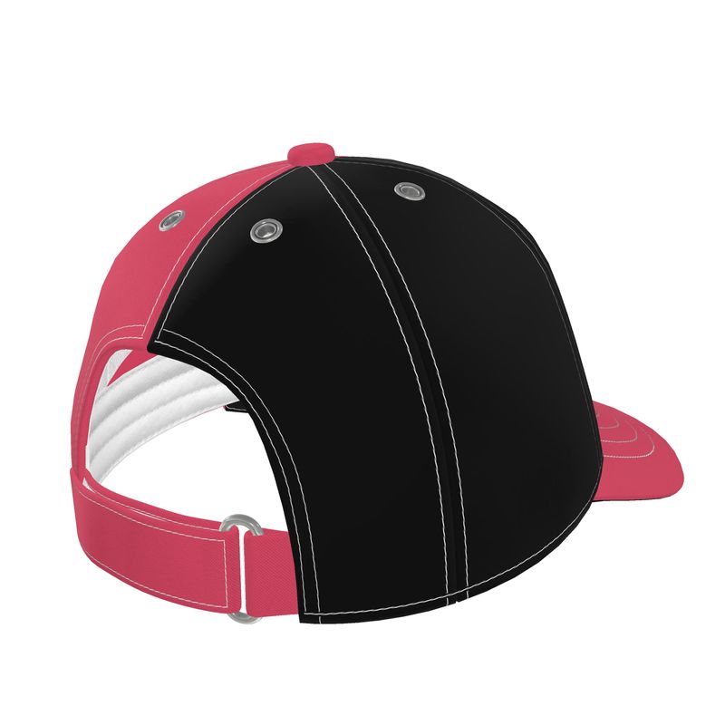 Baseball Cap Cabaret Red & Black.