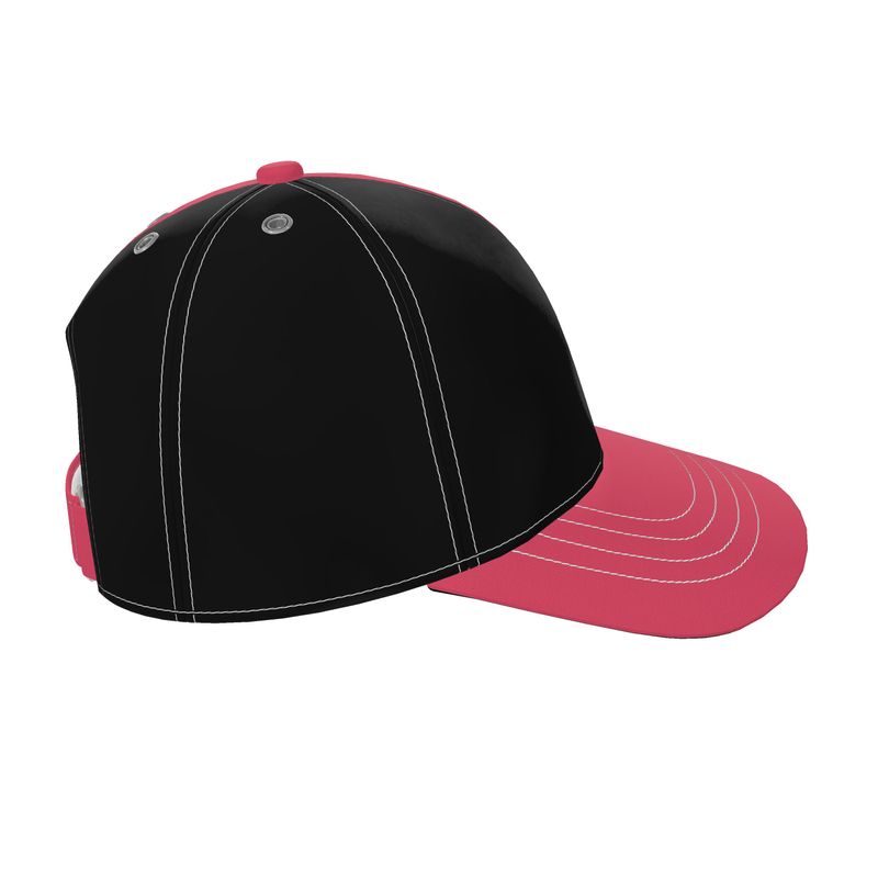 Baseball Cap Cabaret Red & Black.