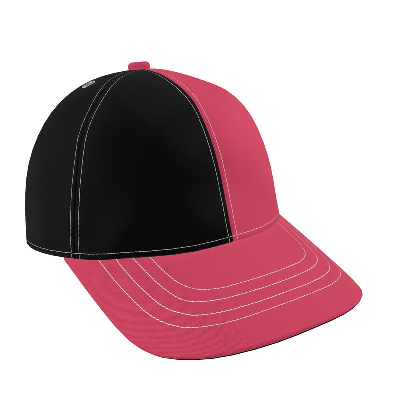 Baseball Cap Cabaret Red & Black.