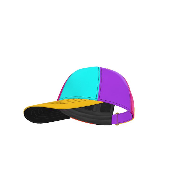 Baseball Cap, Color Block.