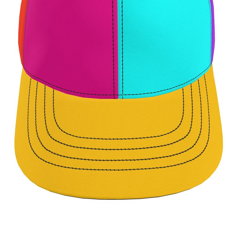 Baseball Cap, Color Block.