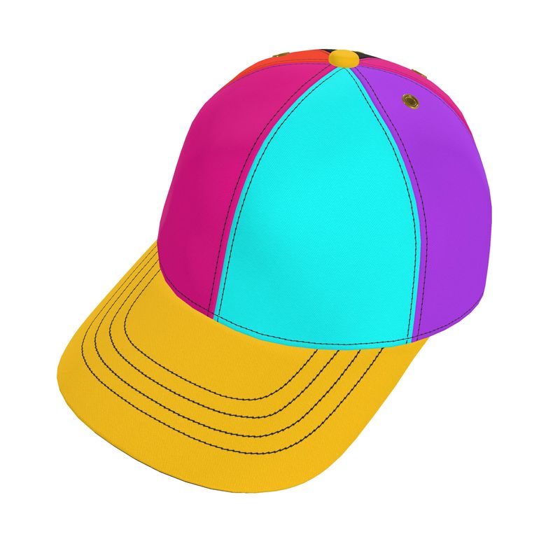 Baseball Cap, Color Block.