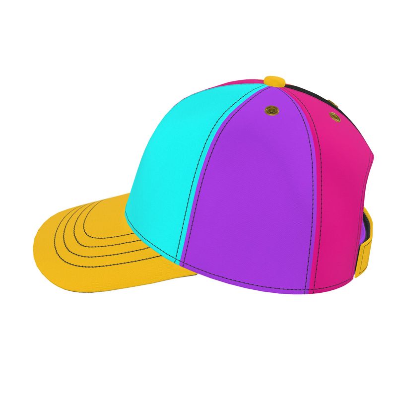 Baseball Cap, Color Block.