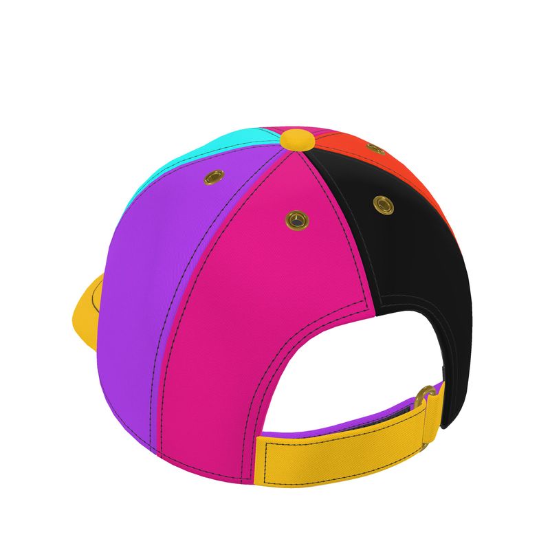 Baseball Cap, Color Block.