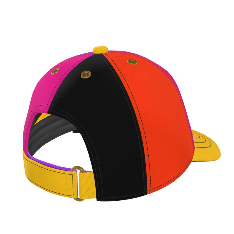 Baseball Cap, Color Block.