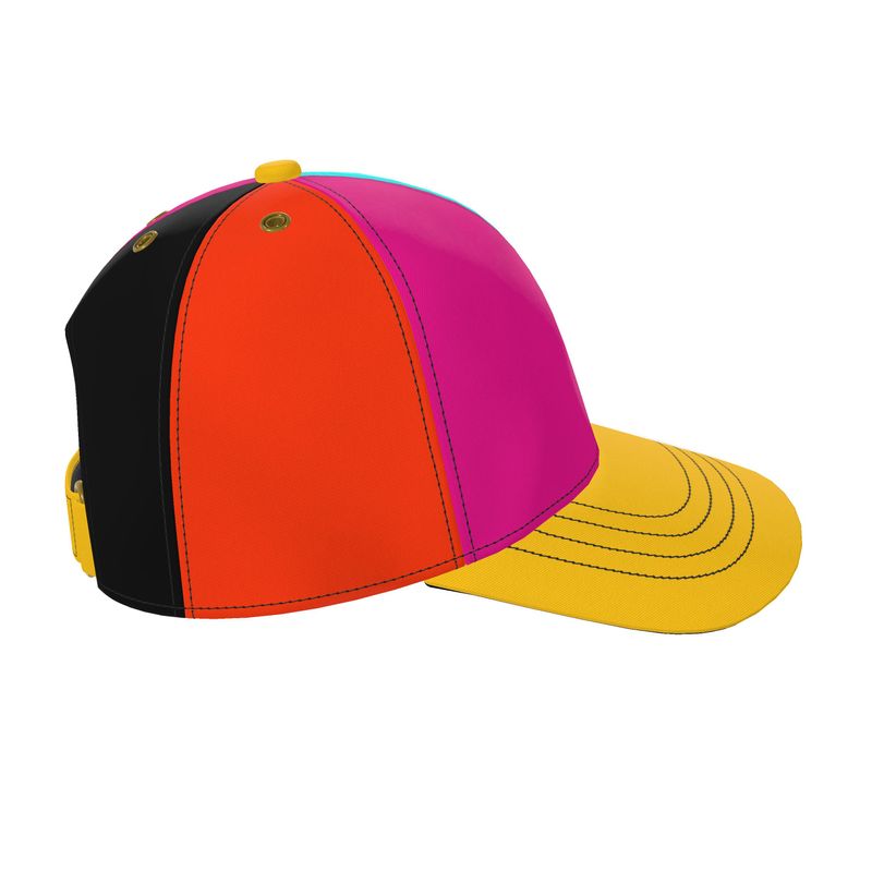 Baseball Cap, Color Block.