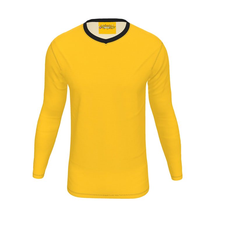 Mikado Yellow, Long-Sleeve T-shirt, Color Block collection.