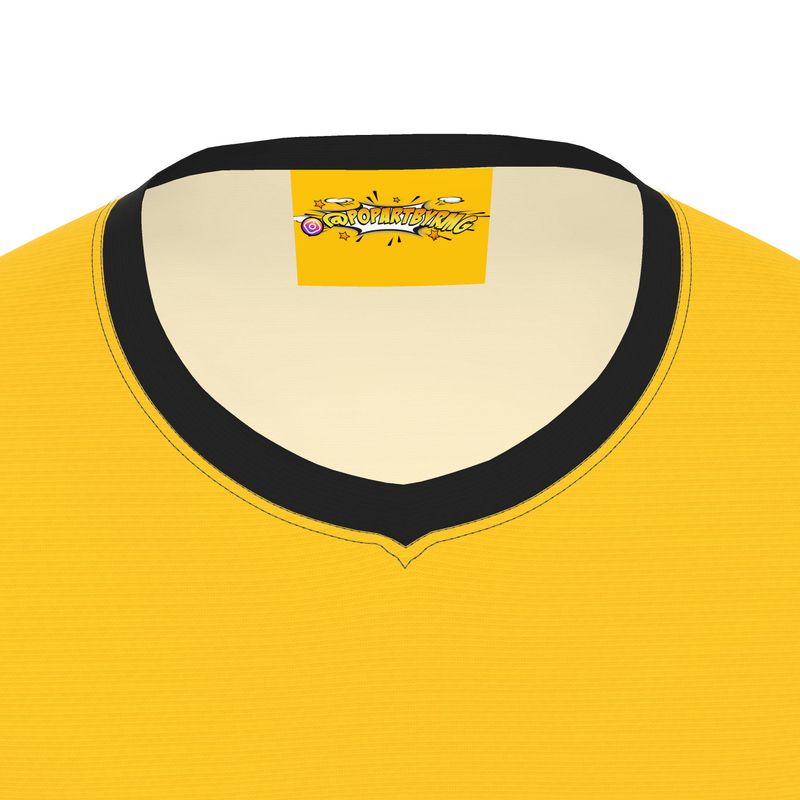 Mikado Yellow, Long-Sleeve T-shirt, Color Block collection.