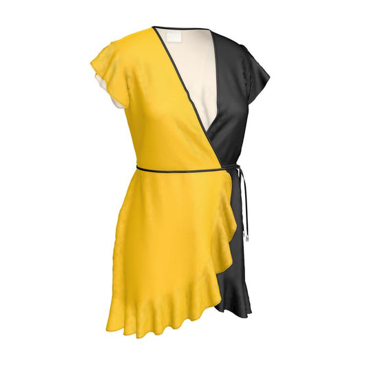 Tea Dress, Mikado Yellow & Black.