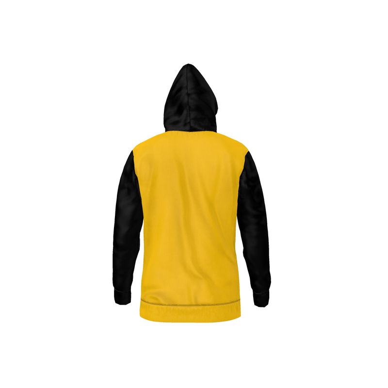 Hoodie,  Mikado Yellow & Black.