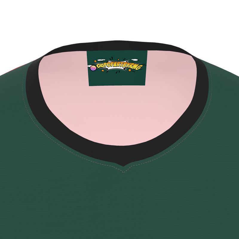 Classic Color Block, T-Shirt MSU Green.