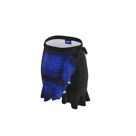 Blue Art, Flounce Skirt.