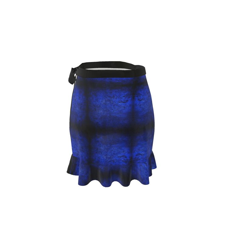 Blue Art, Flounce Skirt.