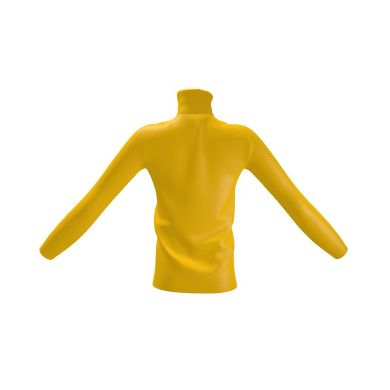 Mikado Yellow  Slim Fit Roll Neck.