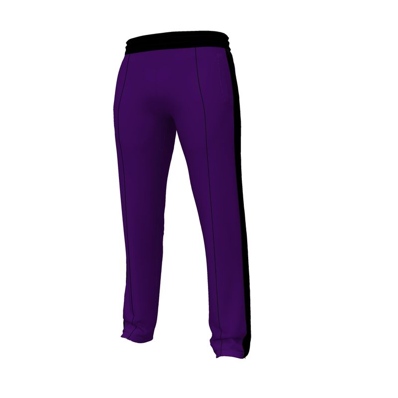 Dark Purple Tracksuit Trousers for Pop Art Collection.